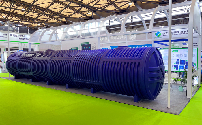 熱烈祝賀青島巖康塑業(yè)公司參加中國環(huán)博展覽會取得成功